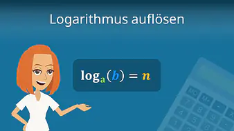 Logarithmus auflösen
