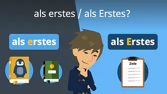 als erstes / als Erstes?