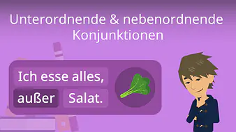 Unterordnende und nebenordnende Konjunktionen