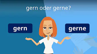 gern oder gerne?