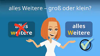 alles Weitere - groß oder klein?