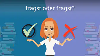 frägst oder fragst?