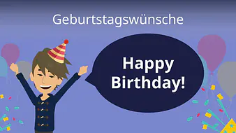 Geburtstagswünsche