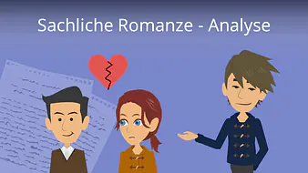 Sachliche Romanze - Analyse