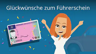Glückwünsche zum Führerschein