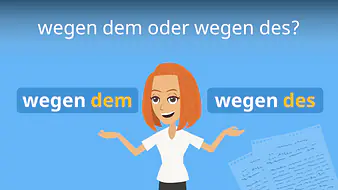 wegen dem oder wegen des?