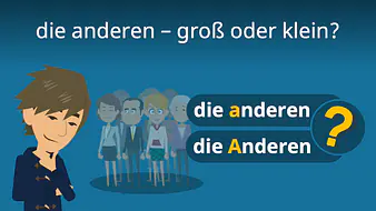 die anderen - groß oder klein?